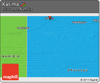 Political Panoramic Map of Kasima