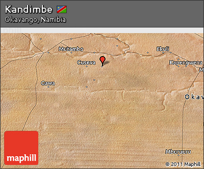Satellite 3D Map of Kandimbe