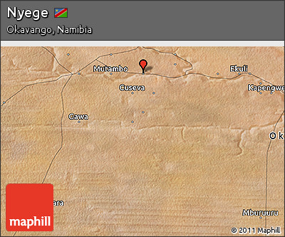Satellite 3D Map of Nyege