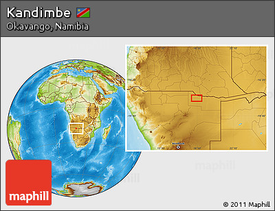 Physical Location Map of Kandimbe