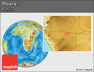 Physical Location Map of Mpara