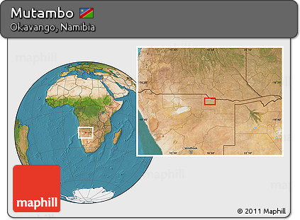 Satellite Location Map of Mutambo