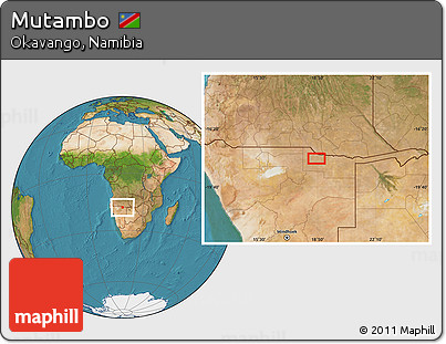 Satellite Location Map of Mutambo
