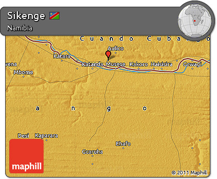 Physical Map of Sikenge