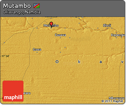 Physical Map of Mutambo