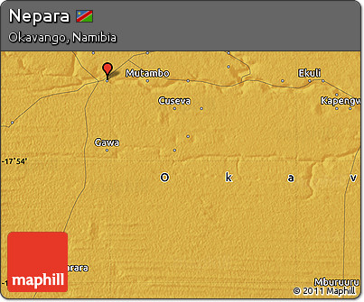 Physical Map of Nepara