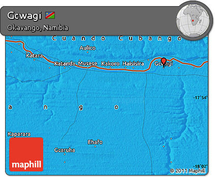 Political Map of Gcwagi