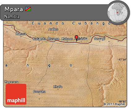 Satellite Map of Mpara