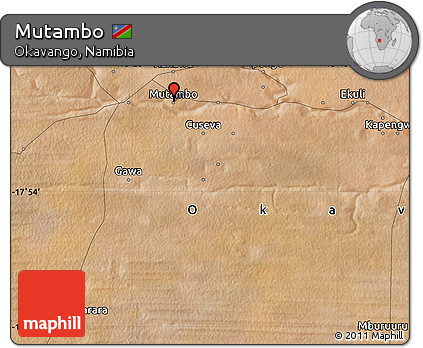 Satellite Map of Mutambo