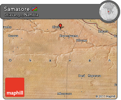 Satellite Map of Samasore