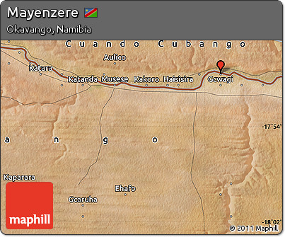 Satellite Map of Mayenzere