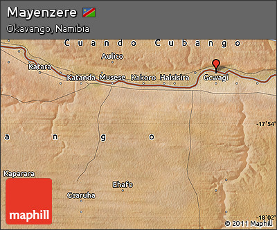 Satellite Map of Mayenzere