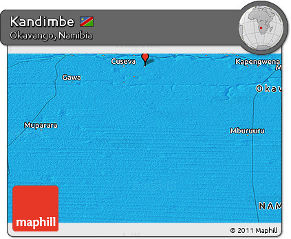 Political Panoramic Map of Kandimbe