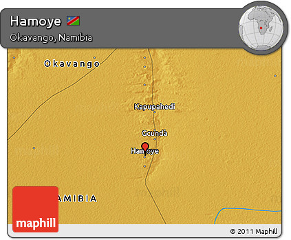 Physical 3D Map of Hamoye