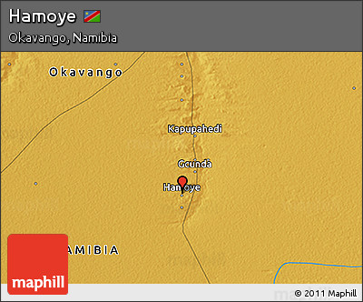 Physical 3D Map of Hamoye