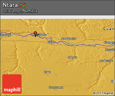 Physical 3D Map of Ntara