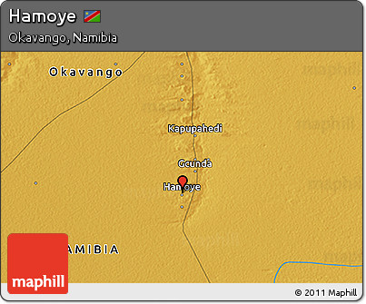 Physical 3D Map of Hamoye