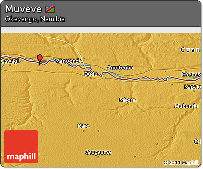 Physical 3D Map of Muveve