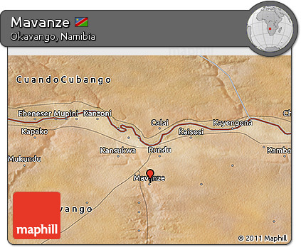 Satellite 3D Map of Mavanze
