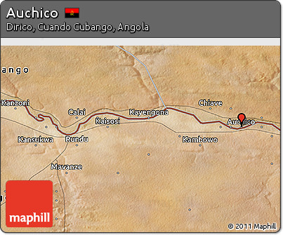 Satellite 3D Map of Auchico