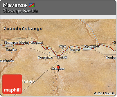 Satellite 3D Map of Mavanze