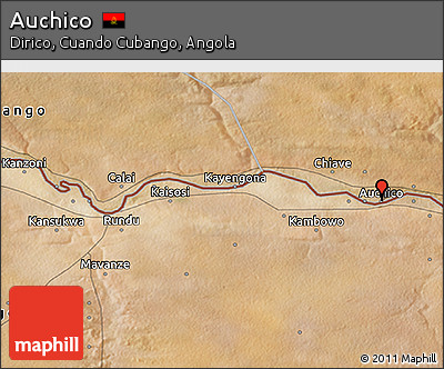 Satellite 3D Map of Auchico