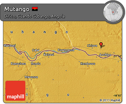 Physical Map of Mutango