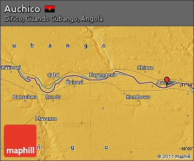 Physical Map of Auchico
