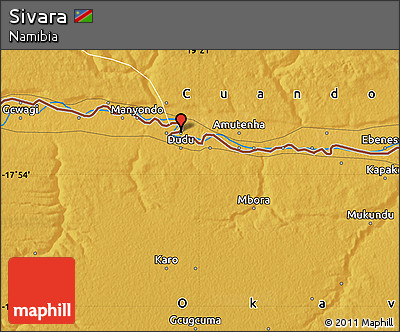 Physical Map of Sivara