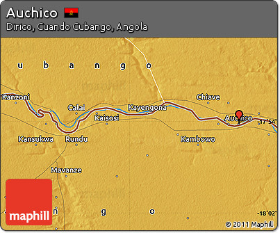 Physical Map of Auchico