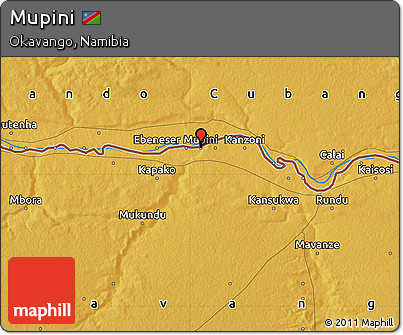 Physical Map of Mupini
