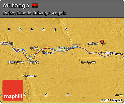 Physical Map of Mutango