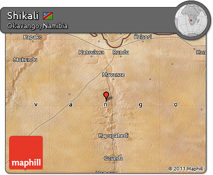 Satellite Map of Shikali