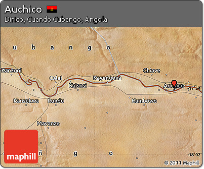 Satellite Map of Auchico