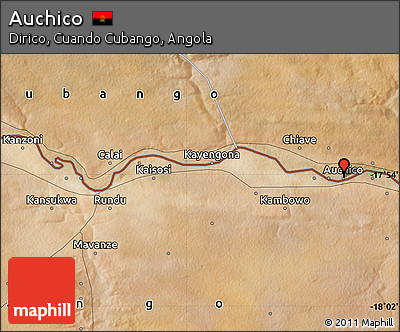 Satellite Map of Auchico