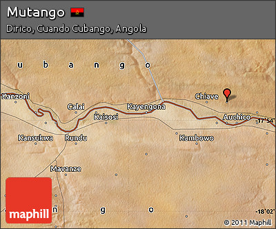 Satellite Map of Mutango
