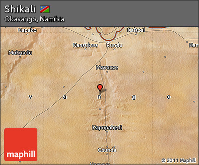 Satellite Map of Shikali