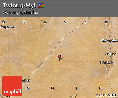 Satellite Map of Twintig-Myl