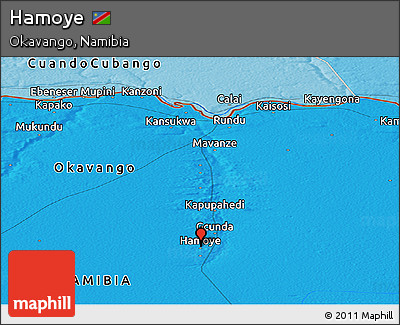 Political Panoramic Map of Hamoye