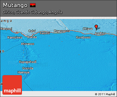 Political Panoramic Map of Mutango
