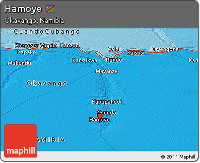 Political Panoramic Map of Hamoye