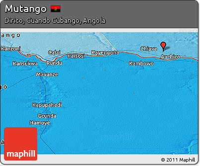 Political Panoramic Map of Mutango