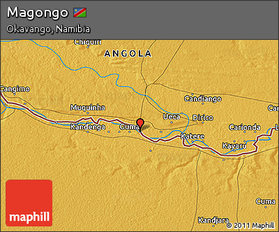Physical 3D Map of Magongo
