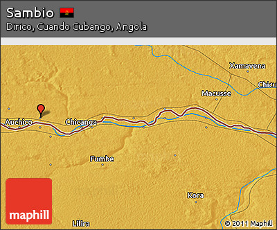 Physical 3D Map of Sambio