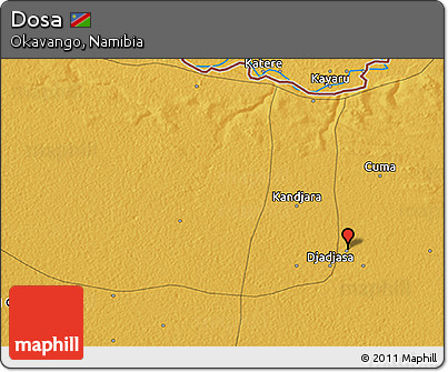 Physical 3D Map of Dosa