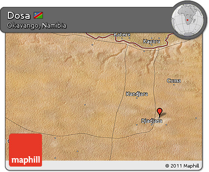 Satellite 3D Map of Dosa