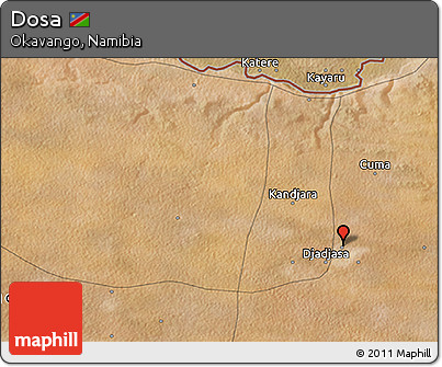 Satellite 3D Map of Dosa