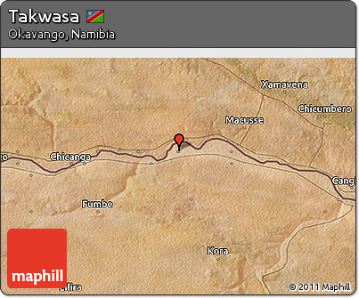 Satellite 3D Map of Takwasa