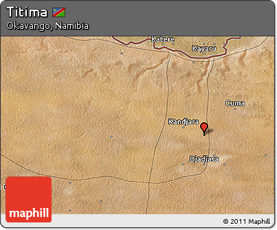 Satellite 3D Map of Titima