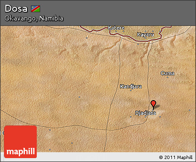 Satellite 3D Map of Dosa